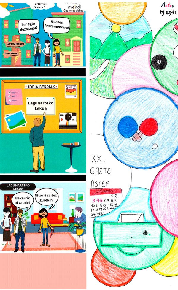 XX.Gazte Asteko Kartel lehiketaren irabazleak