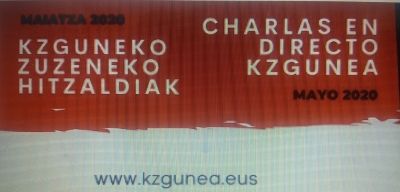 Hitzaldiak zuzenean KZgunean