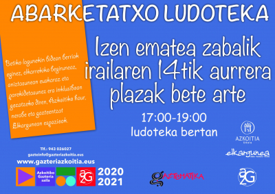 Bazkidetza ludotekan