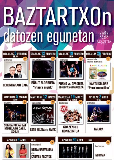 Baztartxon ekitaldiak