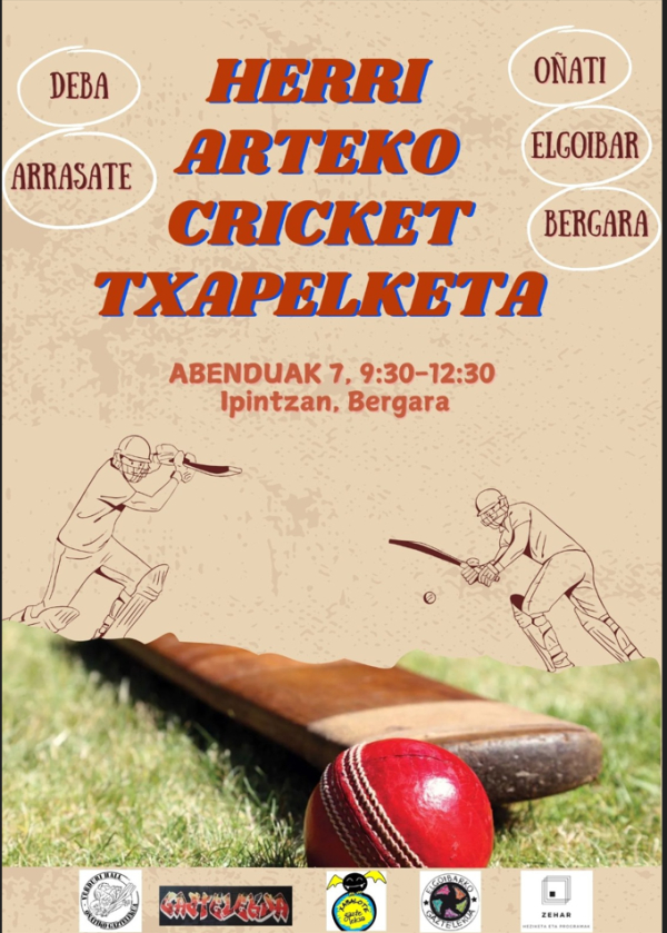 HERRI ARTEKO CRICKET TXAPELKETA