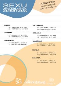 Sexu aholkularitza zerbitzua Gazterian