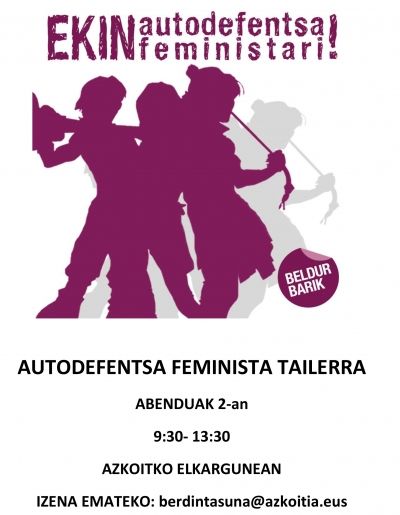 Autodefentsa Feminista Tailerra