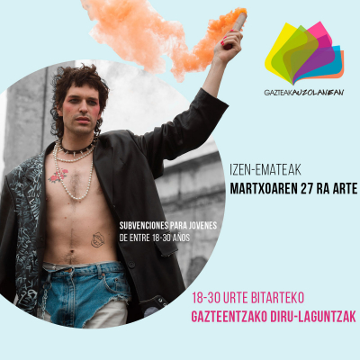 Gazteak Auzolanean 2023:  Komunitatearen aldeko proiektuentzako dirulaguntza.